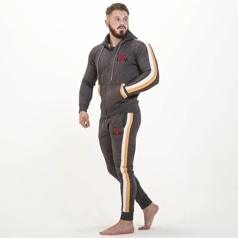 Мужской/женский спортивный костюм из 2 предметов Повседневная Толстовка с