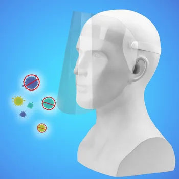 

Face Shield Anti Droplet Anti-Dust Breathing Safety Face Masks Transparent Masks Full Face Covering Mask Visor