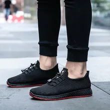 WENYUJH/Мужская обувь; кроссовки; Повседневная Вулканизированная обувь; дышащая сетчатая Мужская обувь; мужская обувь на плоской подошве со шнуровкой; Прямая поставка; Новинка года