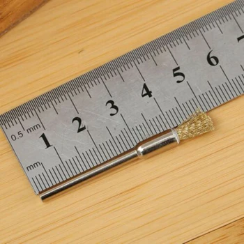

2020 High Quality 15pcs 5mmx40mm Shape Stainless Steel Wire Cup Brushes Wheel Rotary Accessory