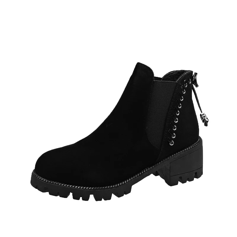 ladies flat chelsea boots