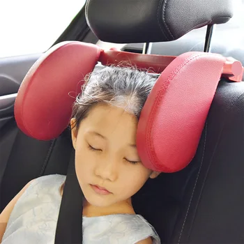 

Car Seat Headrest Pillow Travel Rest sleeping headrest Support Solution car accessories interior U shaped pillow car For Kids