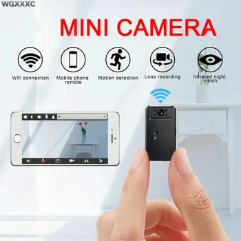 

IP Camera HD 1080P Mini WiFi Smart Wireless Camcorder Hotspot Night Vision Video P2P Micro Small Cam Motion Detection Vlog Espia