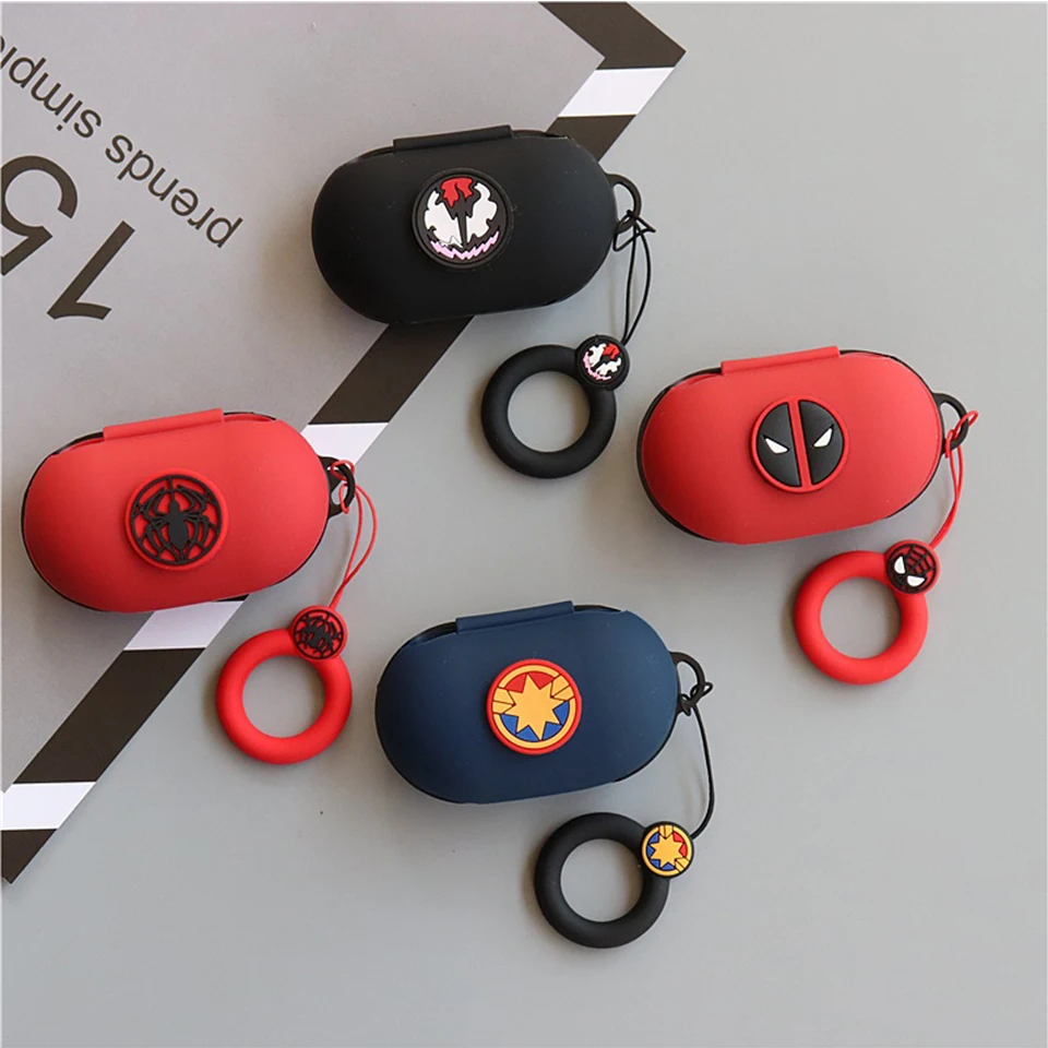 

Cartoon Silicon Cover for Samsung Galaxy Buds 2019 Case Bluetooth Headset Charging Box Cover Wireless Headphone Skin Shockproof