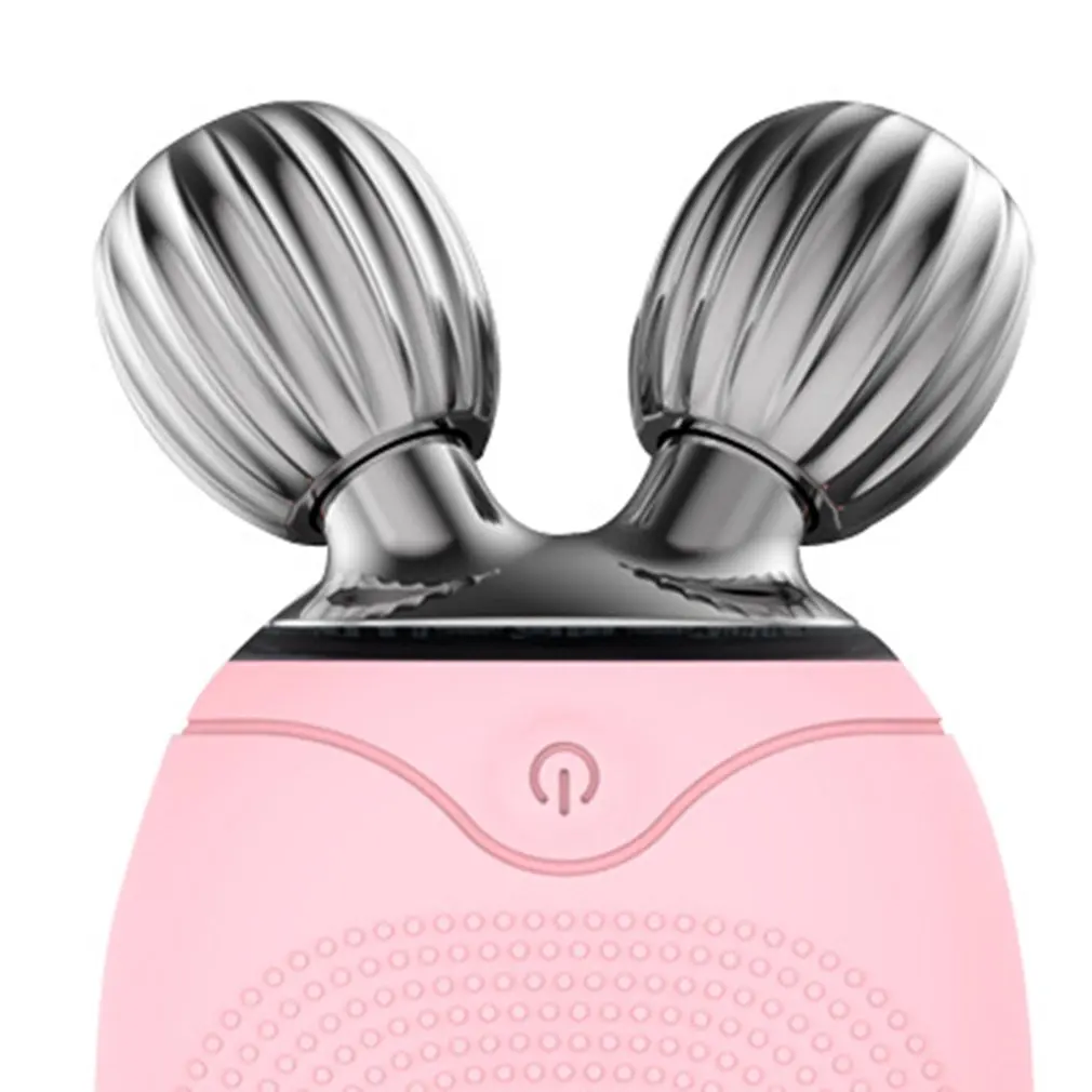 Usb зарядка Многофункциональный Водонепроницаемый Косметический Инструмент бытовой мини-роликовая Очищающая щетка массажный инструмент для лица