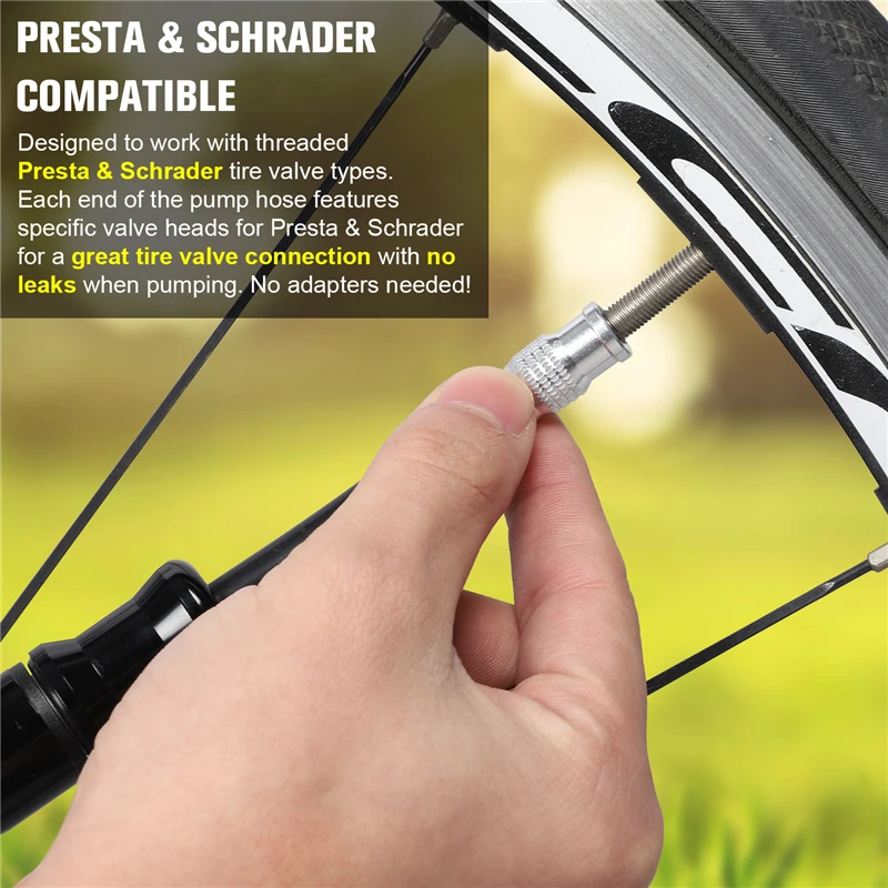 bike pump leaking air