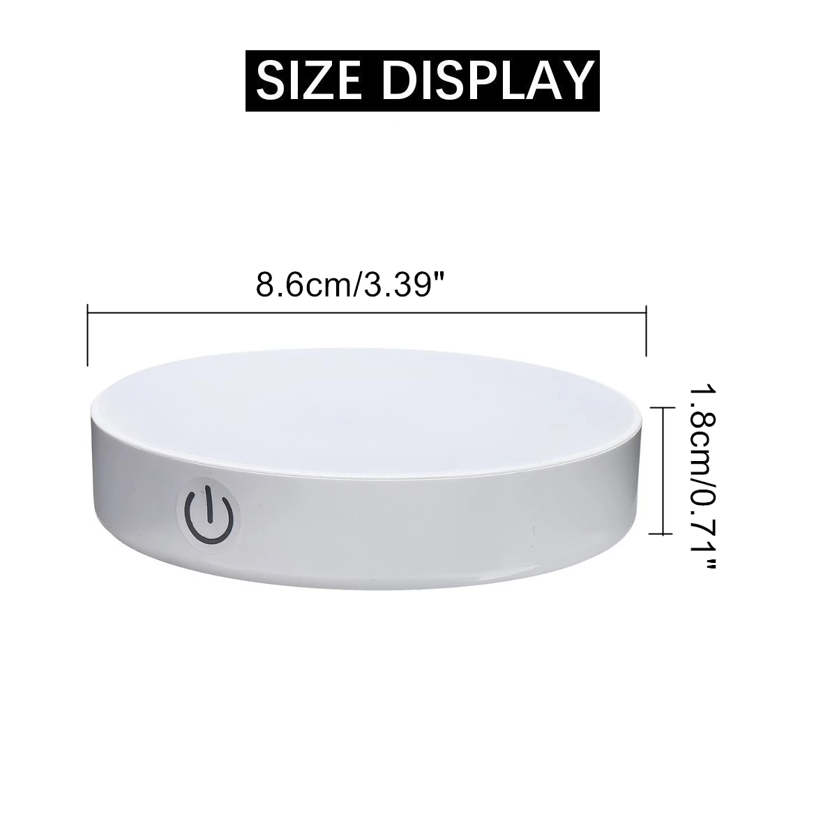 0.6W USB LED Wall Night Light Touch Switch Magnetic Safety Lamp Home Cupboard Bedroom Bedside Indoor Lighting Dimmable