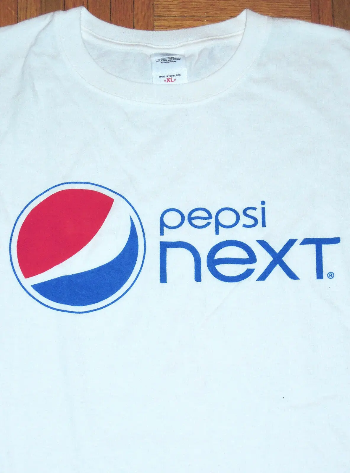 Vtg Pepsi Cola поколение Next футболка безалкогольные напитки Сода поп культура Редкие Sz