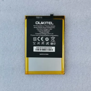 

6080mah new battery for oukitel k6000 Plus
