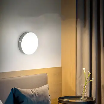 

LED Night Light PIR Intelligent Motion Sensor Nightlight LED Body Motion Rechargeable Night Lamp for Bedroom Stairs