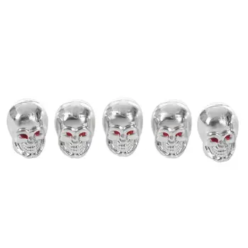 

5Pcs Skull Car Motorcycle Auto Wheel Tyre Tire Stem Air Valve Caps