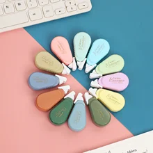 Mini bande correctrice Portable 6 pièces/ensemble, fournitures de papeterie pour écoliers