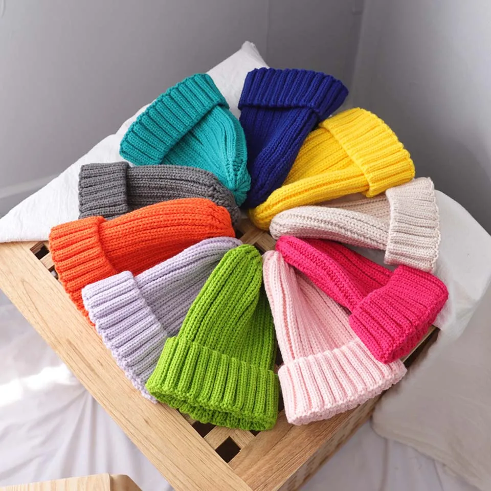

Baby Hat for Boy Warm Baby Winter Hat for Kids Beanie Knit Children Hats for Girls Boys Baby Cap Newborn HatÂ Toddler Muts Bonnet