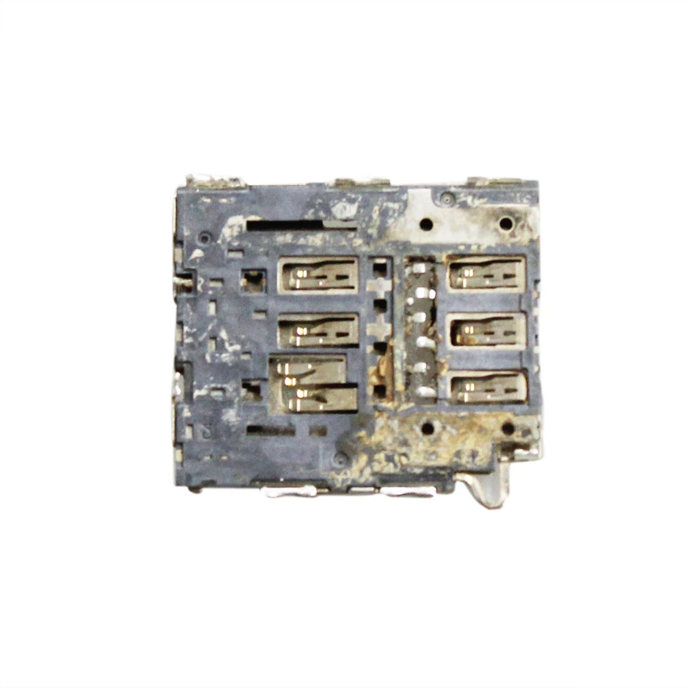 Для Samsung Galaxy S6 SIM держатель для карт лоток читатель материнская плата G920A G920T G920V