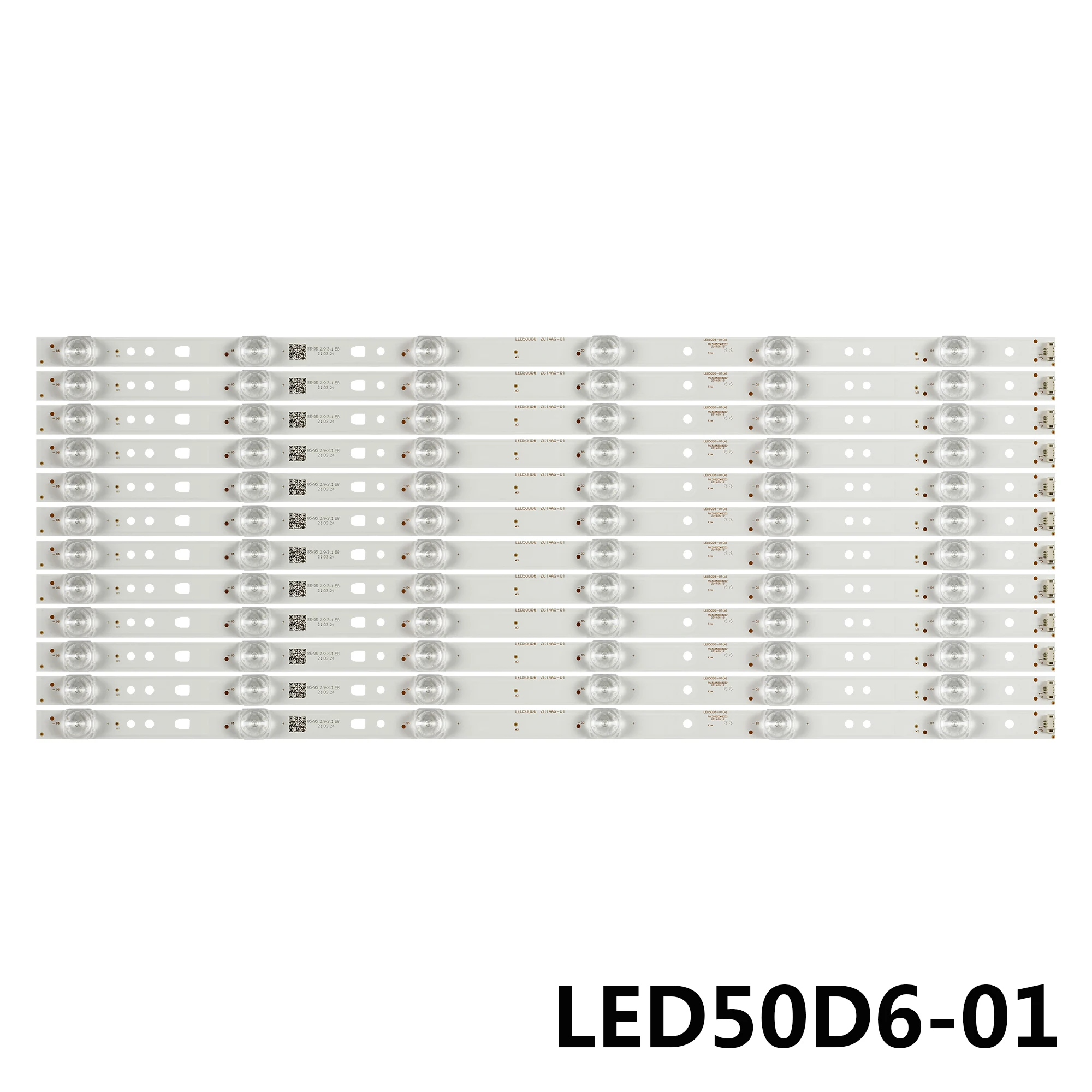 Retroiluminação Led Tira Lâmpada Led50d601a 30350006202 para Jvc Haier Lt50c550 50e3500a 50a6m 50a6 Le50u51a Lt-50em76 50e3500