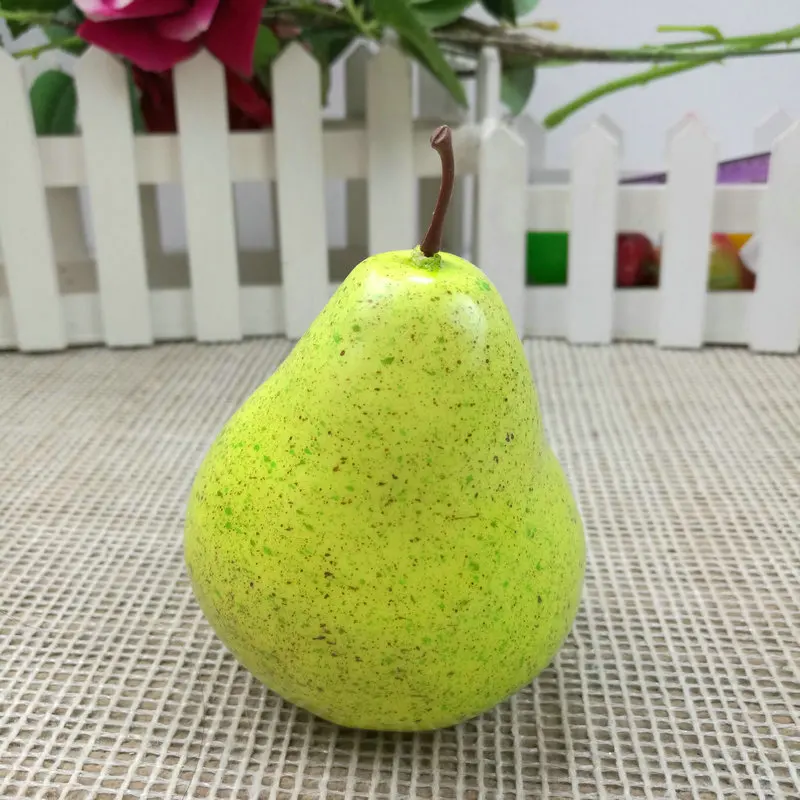 Simulation Artificial Pear Fruit Home Decoration Vivid Photography Props Plastic Foam Home Table Decor