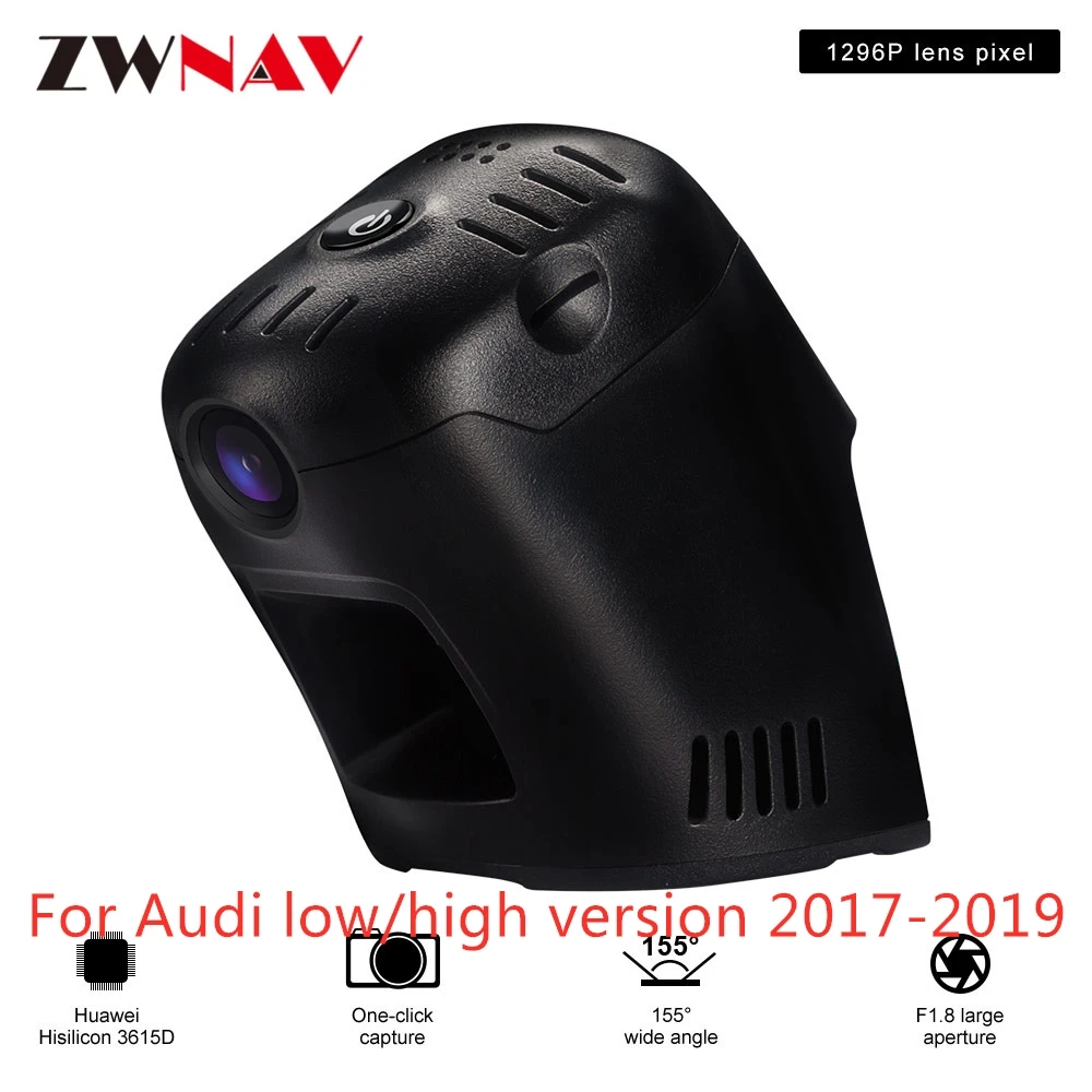 

Hidden Type HD Driving recorder dedicated For 2017-2019 Audi low/high version (With Camera) DVR Dash cam Car front camera WIfi