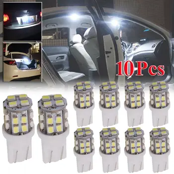

10PCS T10 20-SMD LED Bulb Super Bright Car Show Clearance Light White Signal Lamp
