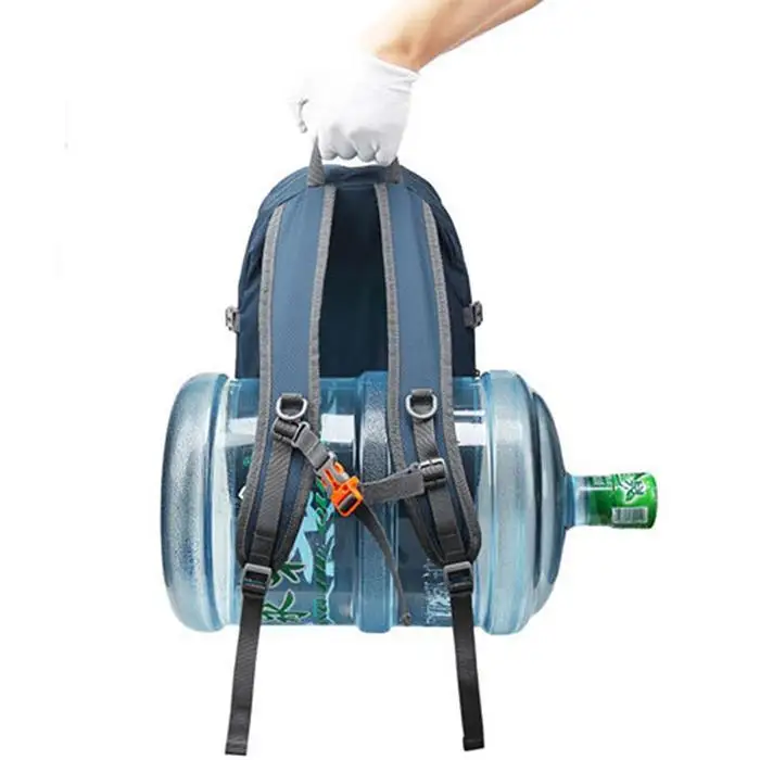 Foldable Backpack Outdoor Travel large Capacity Interior Slot Pocket, Interior Compartment Waterproof Backpack