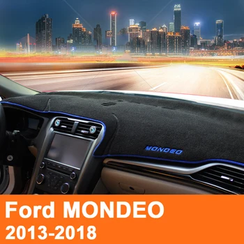 

For Ford Mondeo Fusion 2013 2014 2015 2016 2017 2018 LHD Car Dashboard Avoid Light Pad Instrument Platform Covers Mat Carpets