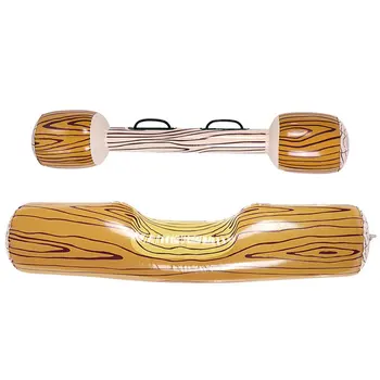 

Inflatable water on the touch wood swimming ring game play floating row blow stick thickening durable mount