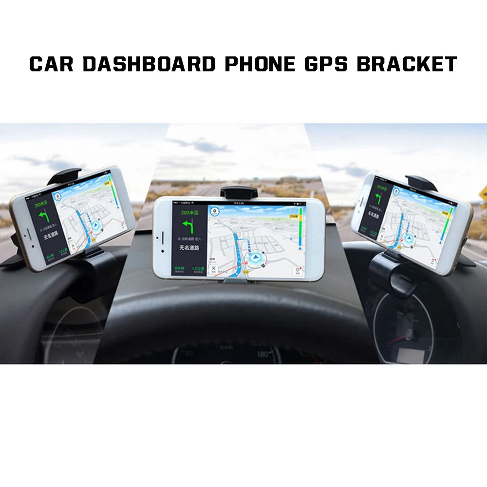 Gps держатель для телефона универсальная подставка для автомобиля HUD дизайн ABS черный корпус