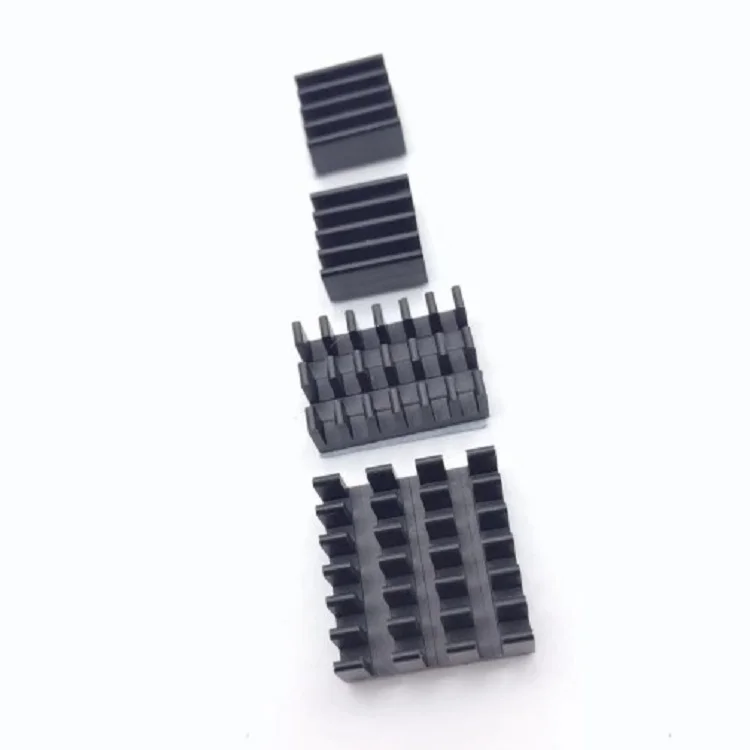 Оптовая продажа 5 Лот 4 шт./лот Raspberry Pi радиатор алюминиевые радиаторы для Модель B