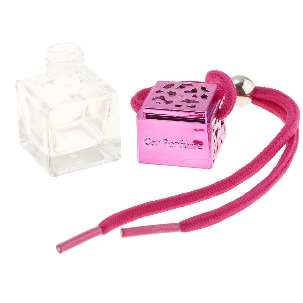 Car Air Freshener Perfume Bottle Smell Odor Hanging Bottle Pendant Aroma Diffuser Air Freshener Car Accessories Gift
