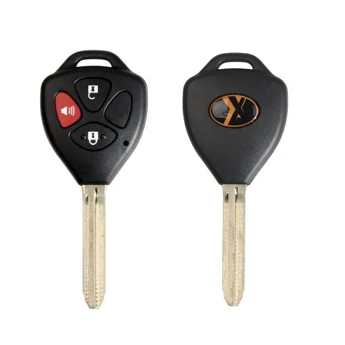 KEYECU XHORSE английская версия для Toyota Стиль Провод Универсальный пульт дистанционного управления-2/3/4 кнопки для VVDI ключ инструмент, VVDI2 - Количество кнопок: 3 Кнопки