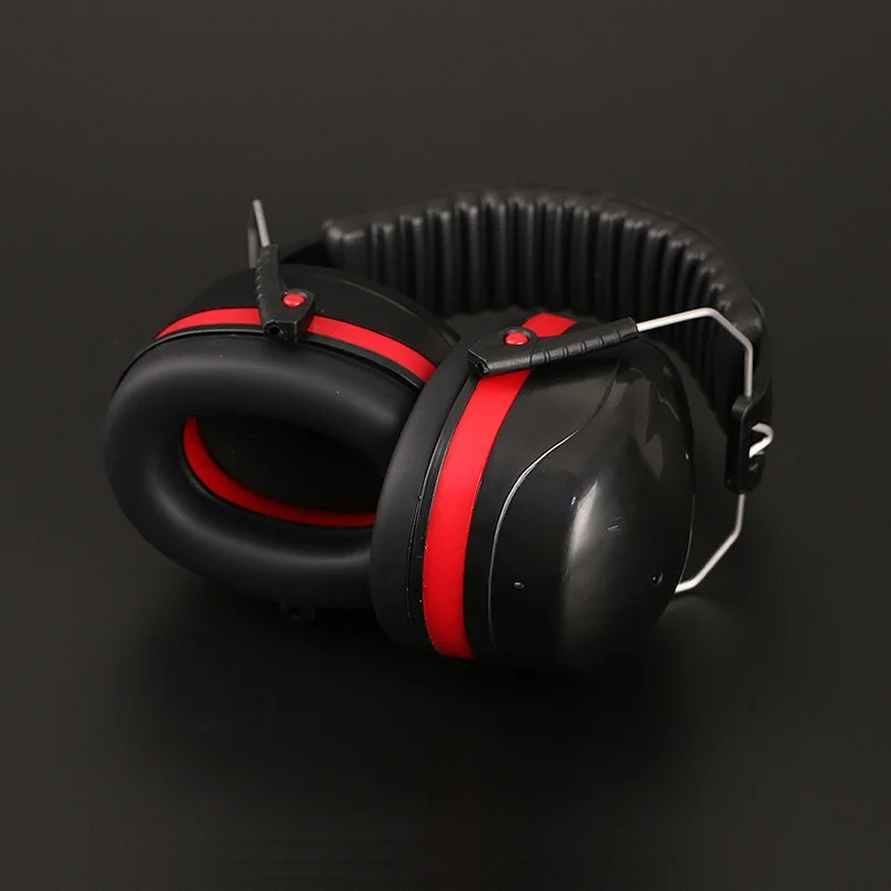 Orejeras de protecciรณn, auriculares con cancelaciรณn de ruido, tapones para los oรญdos en la cabeza, equipo de seguridad