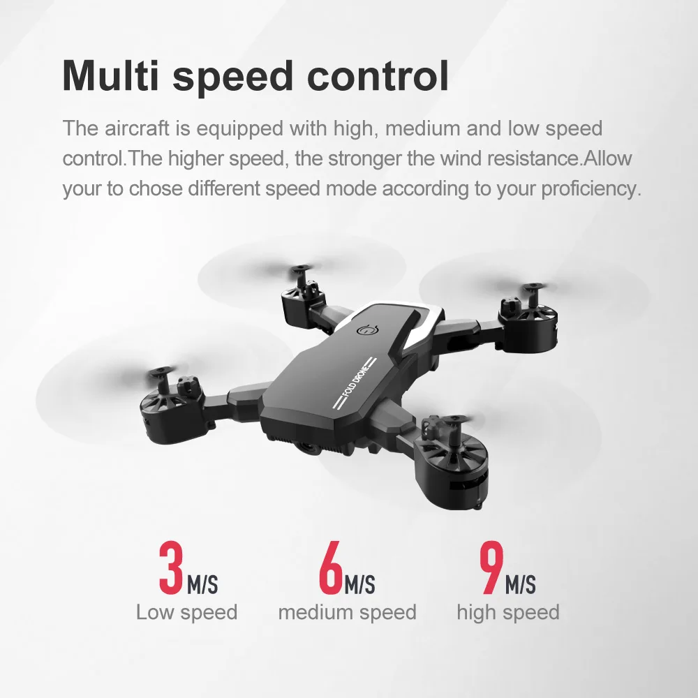 Складной Квадрокоптер LF609 с двойной HD камерой 4K 1080P FPV и Wi Fi|Дроны камерой| |
