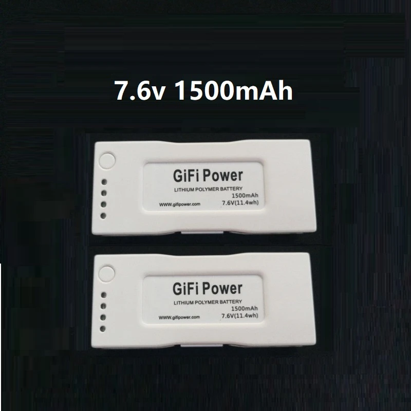 Провод с силикатной гелевой Батарея для ZEROTECH Dobby Дрон 7,6 V 1500mah литий-полимерный Батарея для ZEROTECH Dobby Дрон Батарея 2 шт./компл