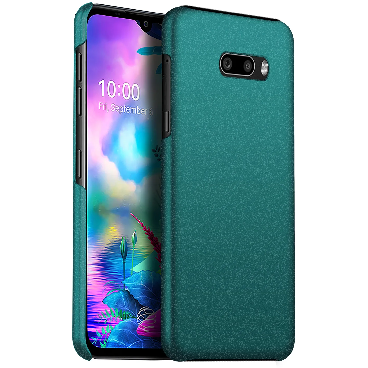 Для lg G8X чехол роскошный высококачественный Жесткий ПК Тонкий матовый защитный чехол на заднюю панель для lg g8x ThinQ корпус для телефона - Цвет: green