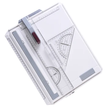 

A4 Drawing Board Drafting Parallel Movement Ergonomic Professional Art Tool Stationery School Rules Table Adjustable Angle