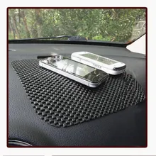 Высокое качество приборной панели автомобиля Противоскользящий липкий коврик премиум класса для телефона gps карты черный ПВХ пена Нескользящая Накладка аксессуары