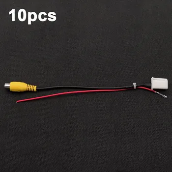 

YIFOUM 10pcs 4Pin Original Video Input Switch Reverse Camera RCA Adapter Cable For Mazda 6 Atenza 2012-2014/Mazda CX-5 2013 2014