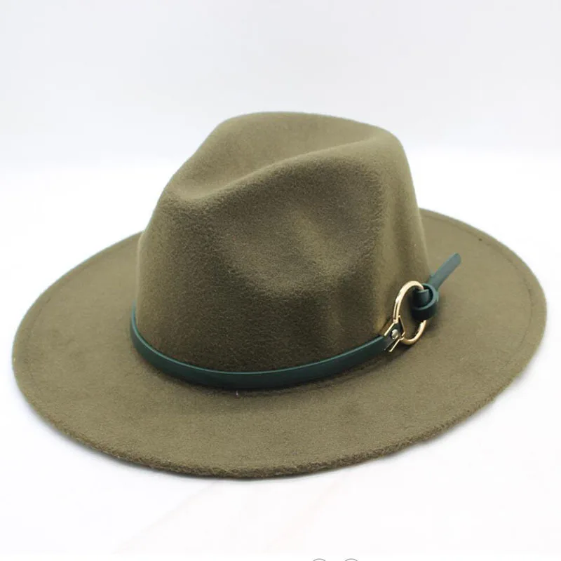 ZLD Hat Men Women Imitation Woolen Winter Women Felt Hats Men Fashion Top Jazz Hat Fedoras Chapeau Sombrero Mujer