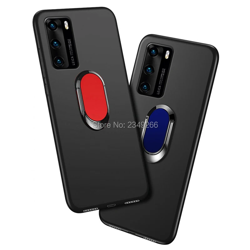 Чехол для Huawei P40 8 Гб 128 ГБ чехол ANA-LNX9 ANA-LX4 6 1 дюйма мягкий черный силиконовый чехлы