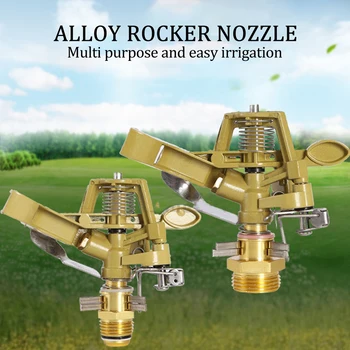 

Gardening Watering Nozzle Irrigation 360 Degree Rotary Agricultural Sprinkler for Household Garden Dripper Accessories