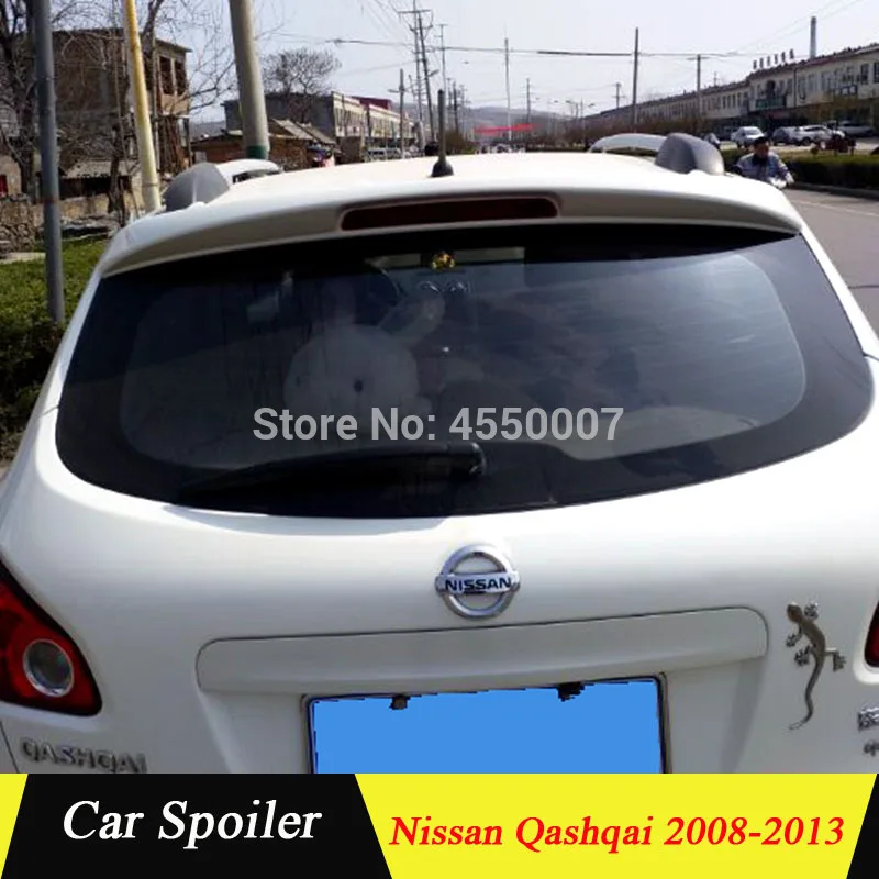 Использование для nissan qashqai спойлер 2008-2013 Высокое качество ABS материал для nissan qashqai спойлер