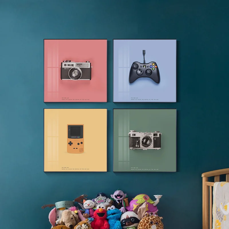 Modern Camera Photographer Canvas Painting Poster and Print nordic Wall