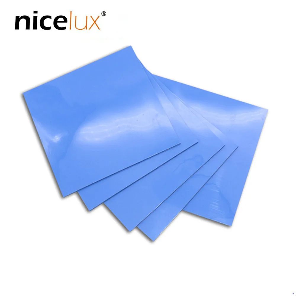 1pc 100mmx100mmx2mm GPU CPU Heatsink Cooling Thermal Conductive Silicone Pad