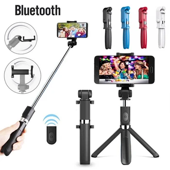

The Integrated Tripod Bluetooth Self Timer Perche Selfie Stick Is Suitable For Apple Android Live Photography Smartphone