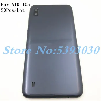 

20PcsFor Samsung Galaxy A10 A105 A105F Back Battery Cover For Samsung A10 Battery Cover Housing Door Rear Case with Side Buttons