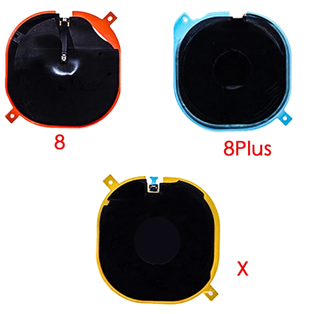 For iPhone 8 8 Plus X Replacement NFC Wireless Charging Panel Coil QI Sticker Flex