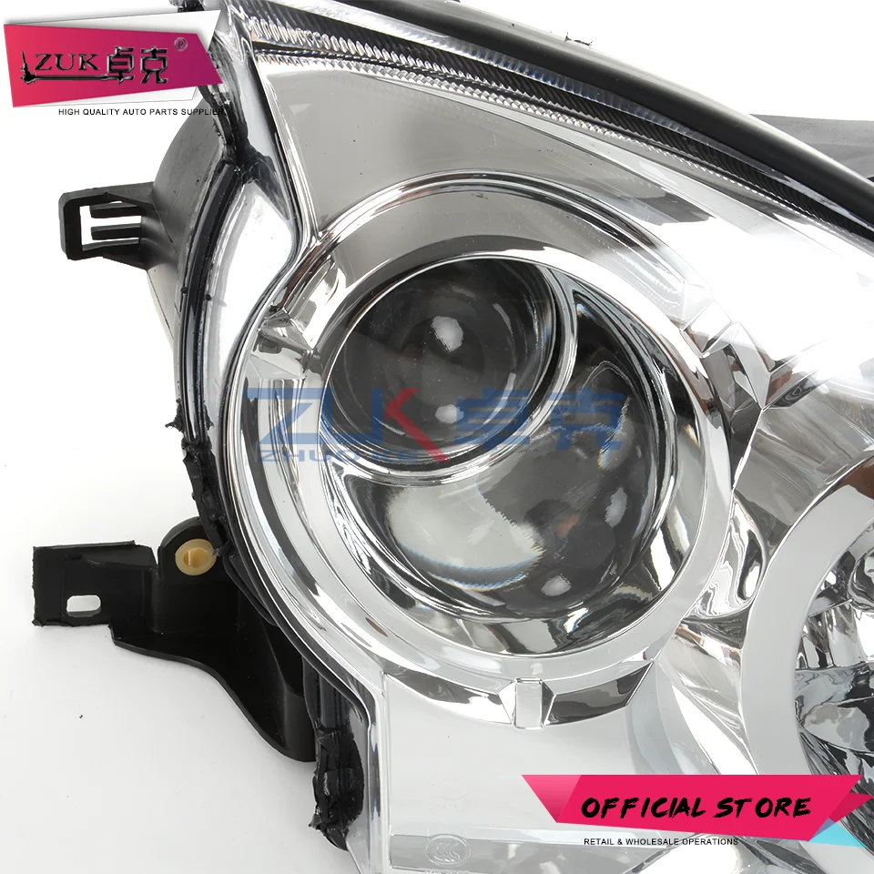 ZUK пара галогенных передних фар для hyundai Terracan 2001 2002 2003 2004 2005 2006 фара в сборе