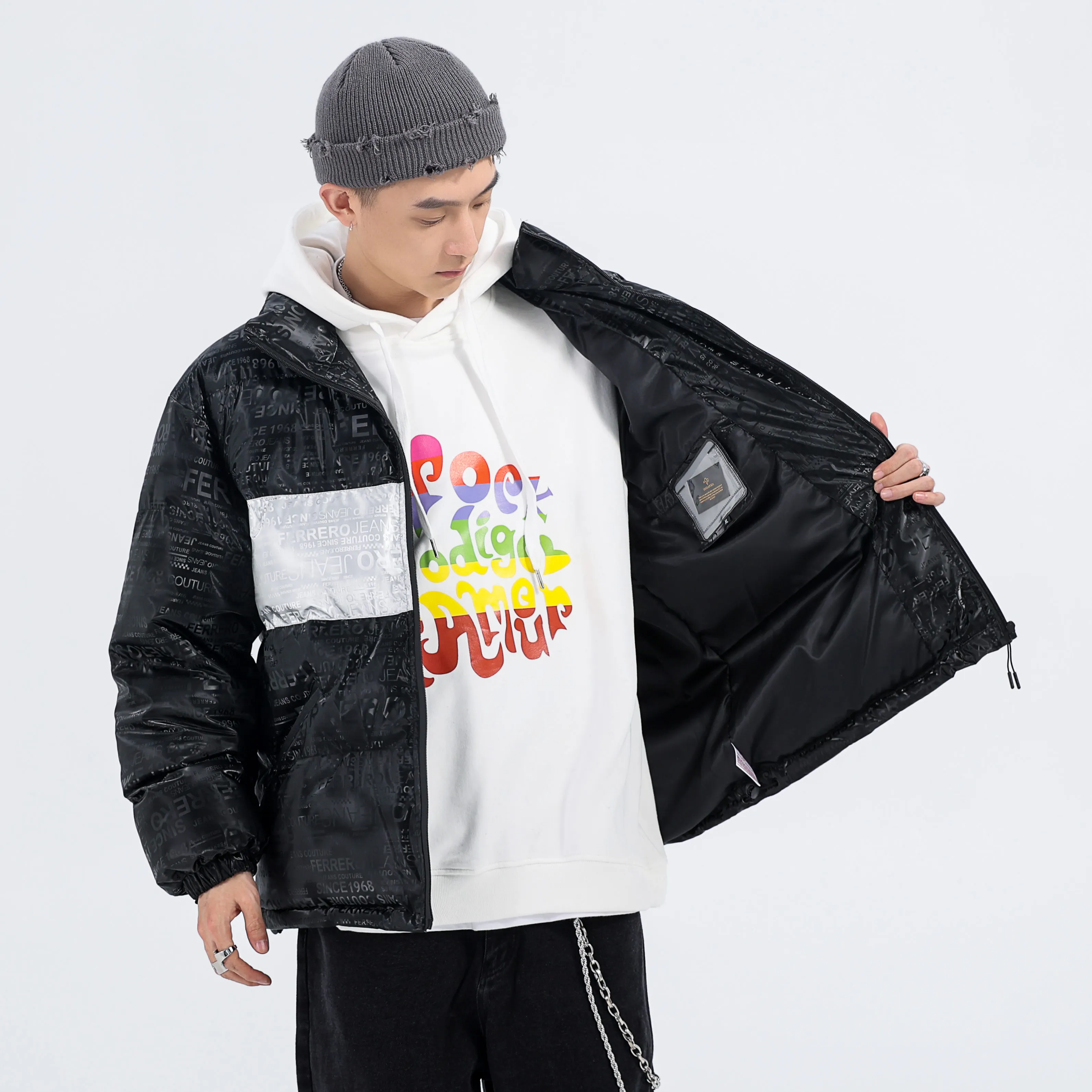 

2021 men's winter new cotton jacket