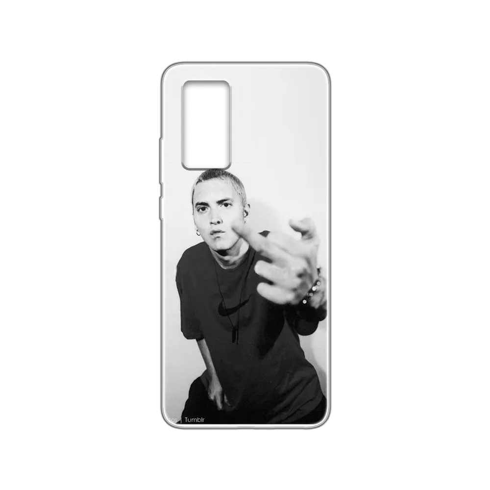 Eminem Rap God силиконовый бампер Прозрачный чехол для телефона HUAWEI nove 5t p 8 9 10 p20 P30 p40 P pro