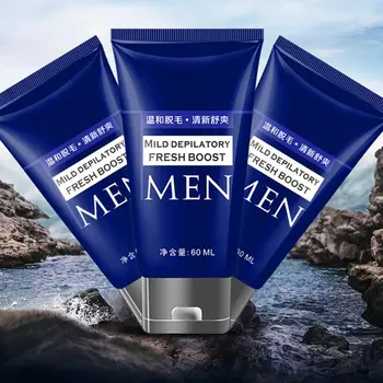 

60ML Natural Plant Depilatory Cream Body Leg Hair Remover Gel Men Hair Removal Epilator