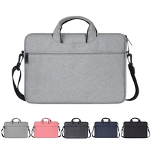 Модный водонепроницаемый устойчивый к царапинам портфель для ноутбука 13 14 15 дюймов сумка с ремешком для ноутбука чехол для Macbook для женщин и мужчин